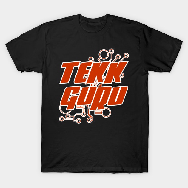 Tech Guru Technique Guru Birthday Gift Shirt T-Shirt by KAOZ